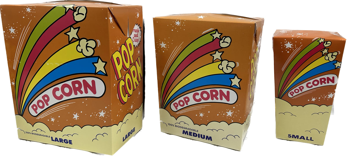 100 pz Sacchetto pop corn in carta da € 0,108 Cad + Iva