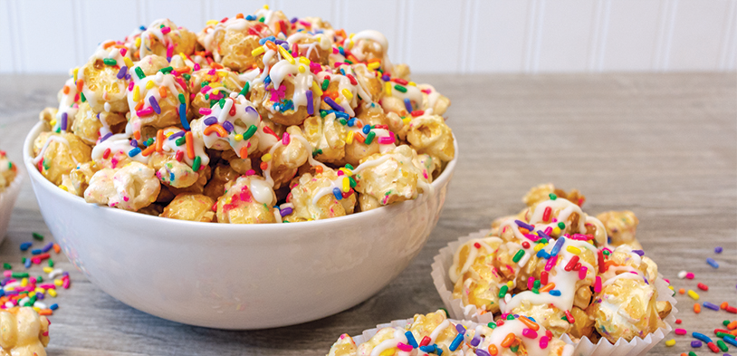 Birthday Cake Popcorn – For a Mark 5 Gallon Corn Treat Cooker