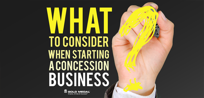 What to Consider When Starting a Concession Business