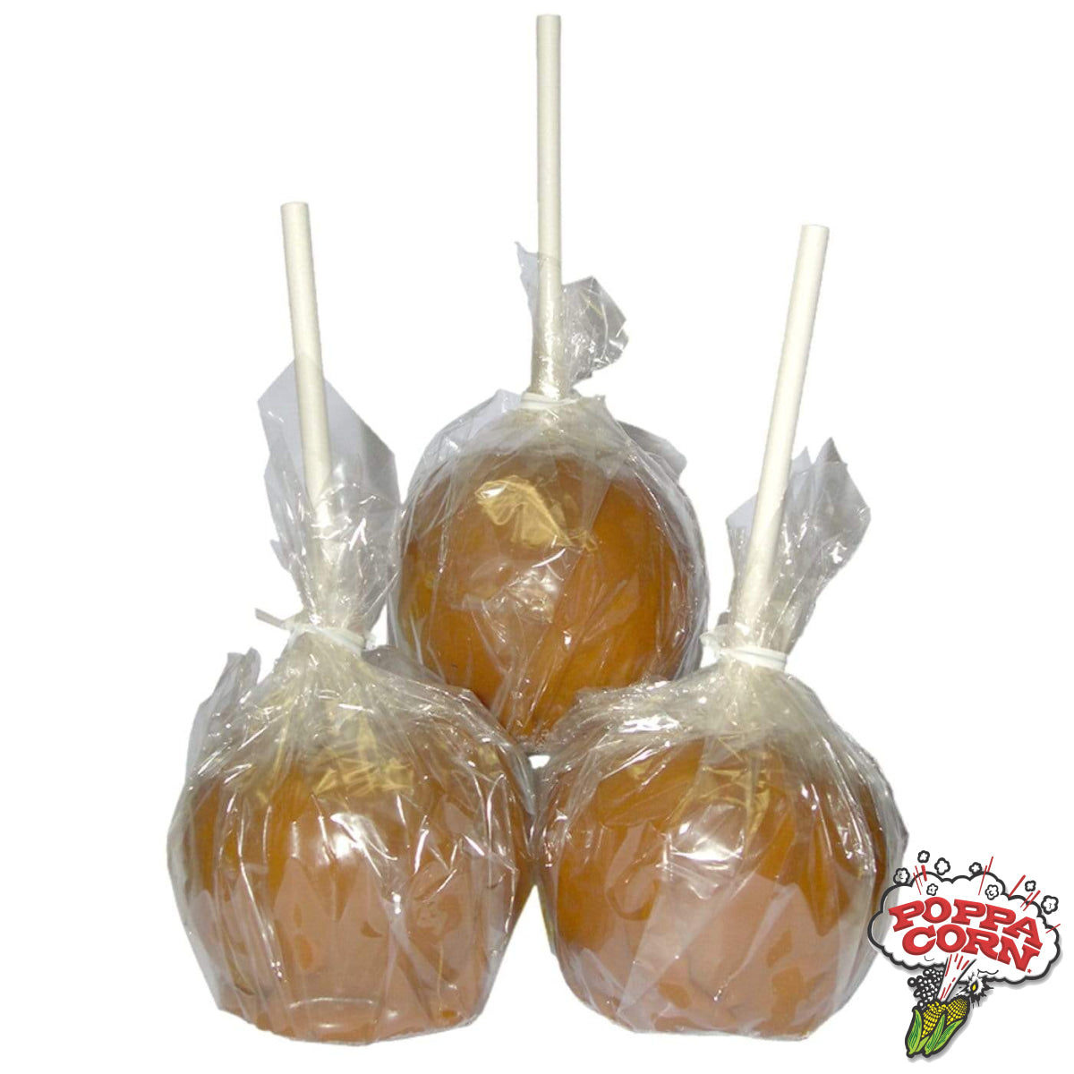 GM4010M - 10" x 10" Cello Apple Wrap Bags - 1000/bundle - Poppa Corn Corp