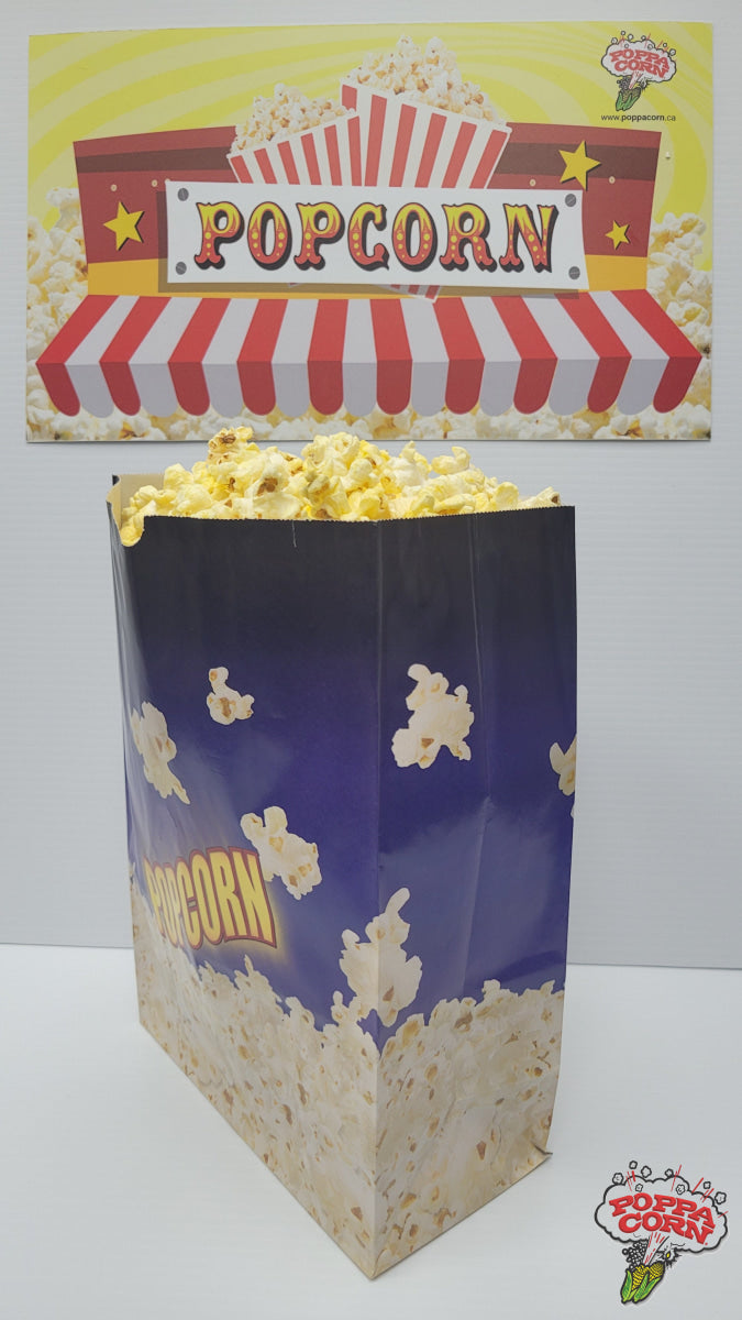 170oz Butter Proof Popcorn Bags - Generic - 450/case - Poppa Corn Corp