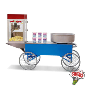 GM3150CP COTTON CANDY- POPCORN- SNOCONE CART - Poppa Corn Corp