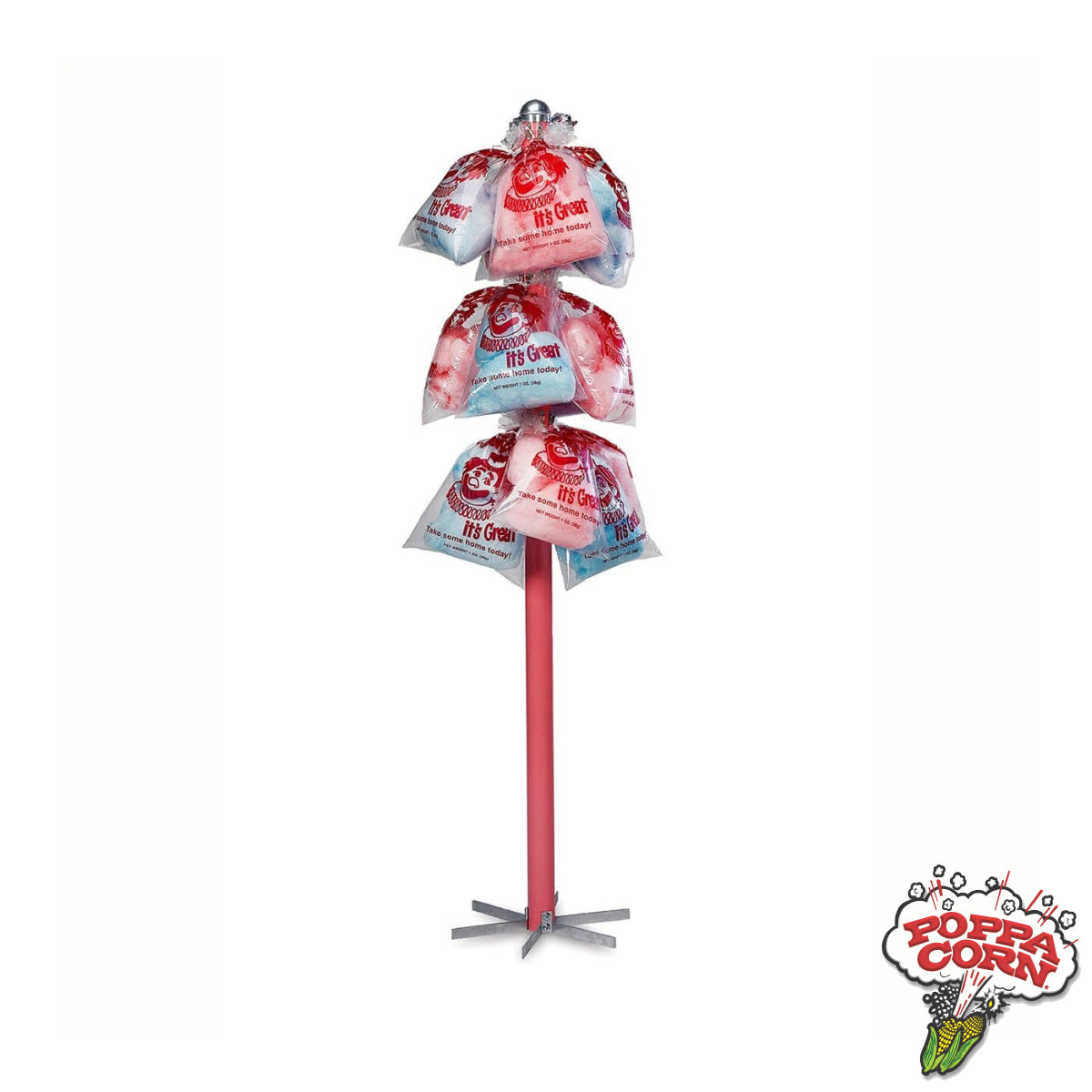 GM3240 - Cotton Candy Hawking Pole - Poppa Corn Corp