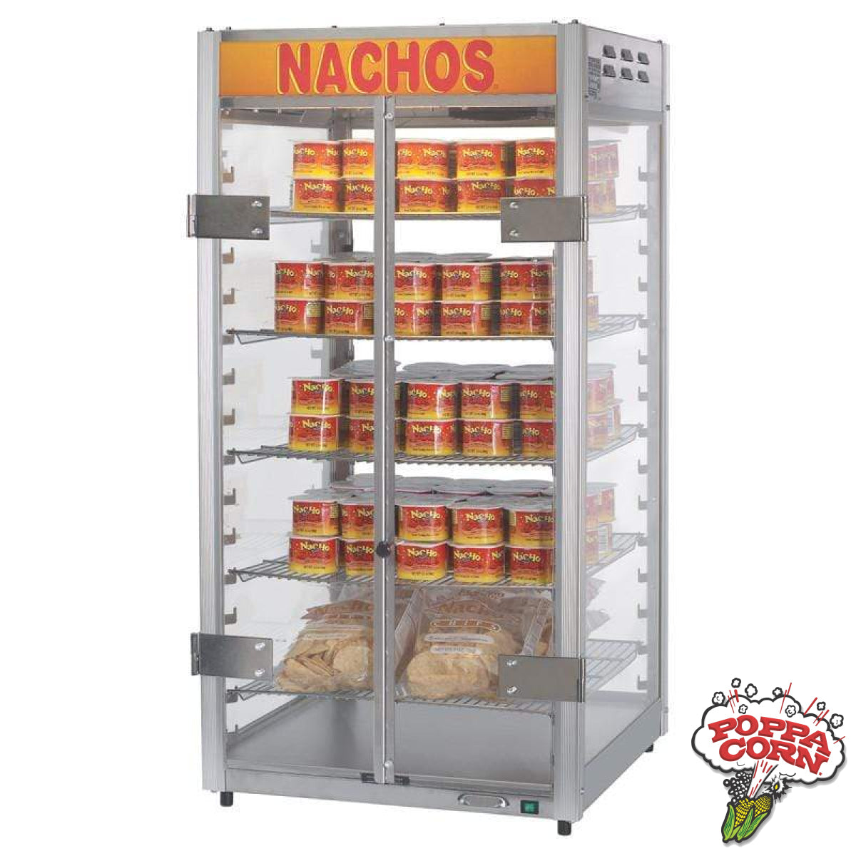 GM5588-00-100 - Grand Portion Pak Warmer & Nacho Display - Poppa Corn Corp