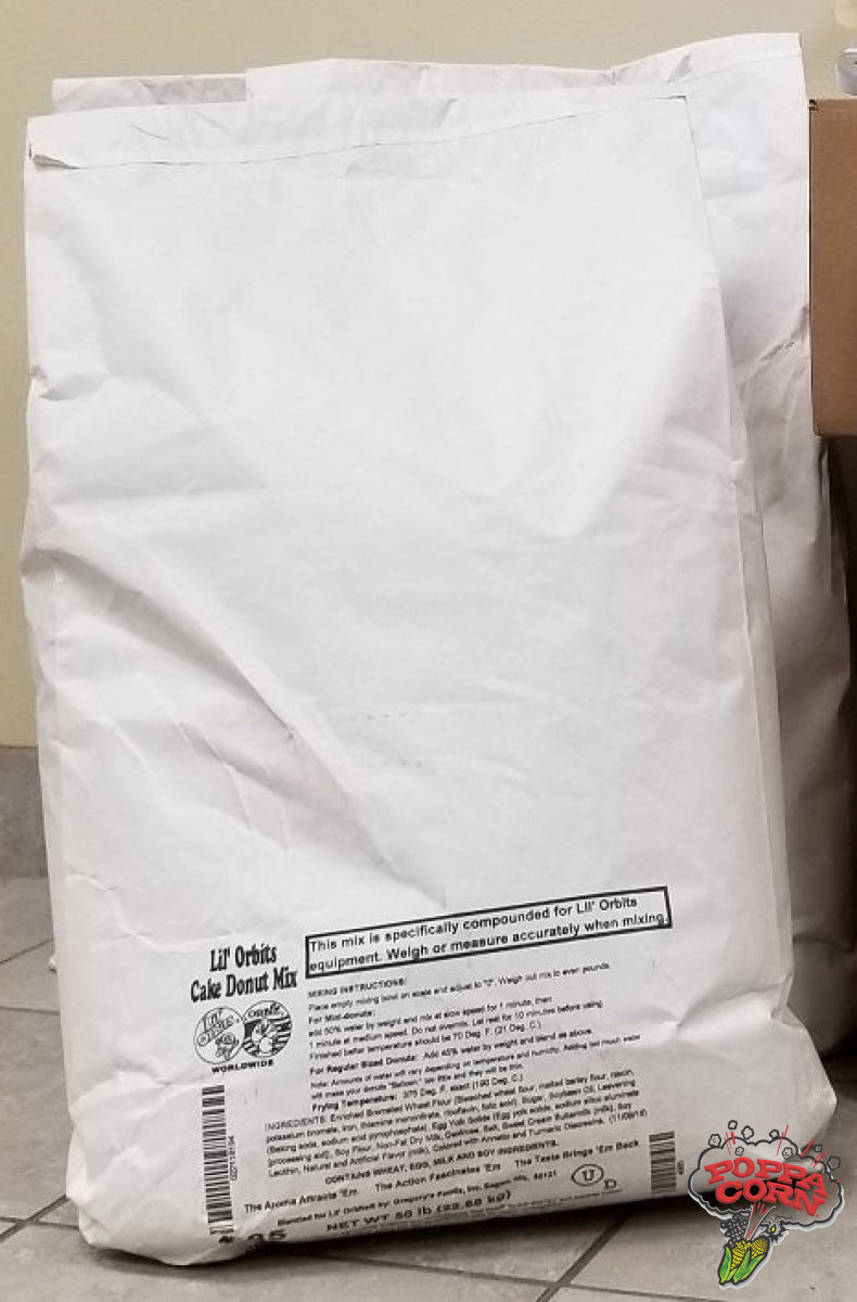 Lil’ Orbits Original Donut Mix - 46Lbs (20.9Kg) Bag Mix005