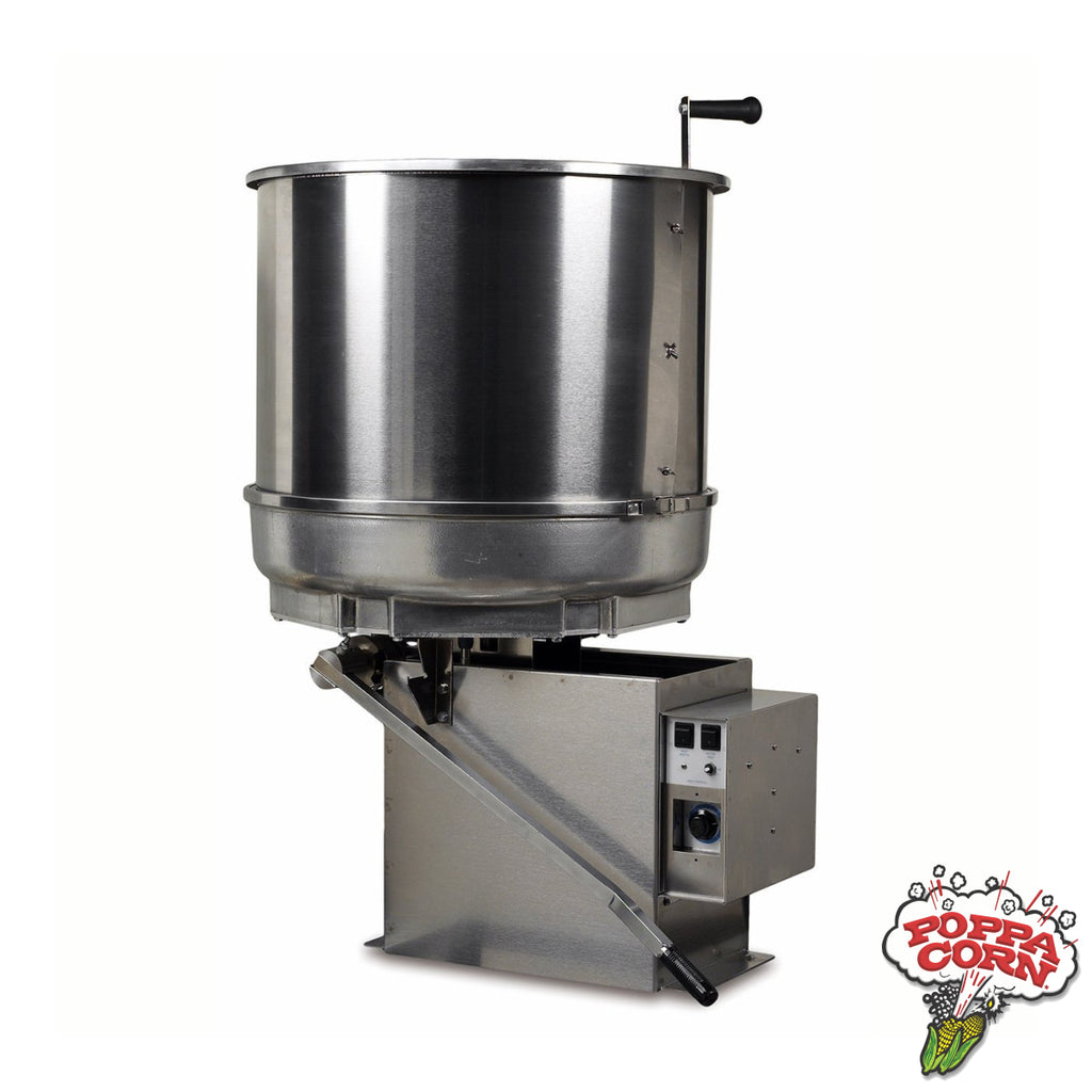 Mark 10 Cooker Mixer Machine (RH Dump) - 10 Gallon - GM2411E - Poppa Corn Corp