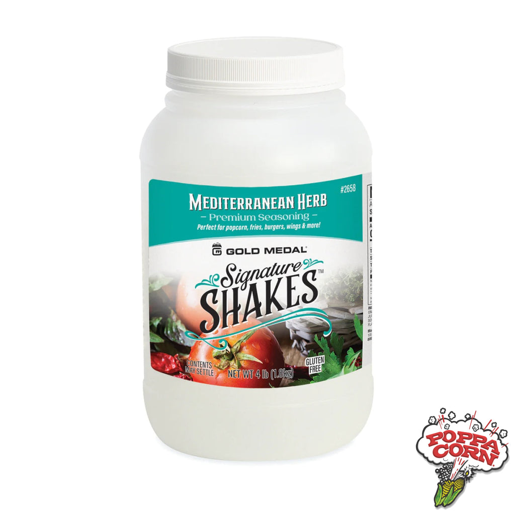 Mediterranean Herb Seasoning - Signature Shakes® - GM2658 - Poppa Corn Corp