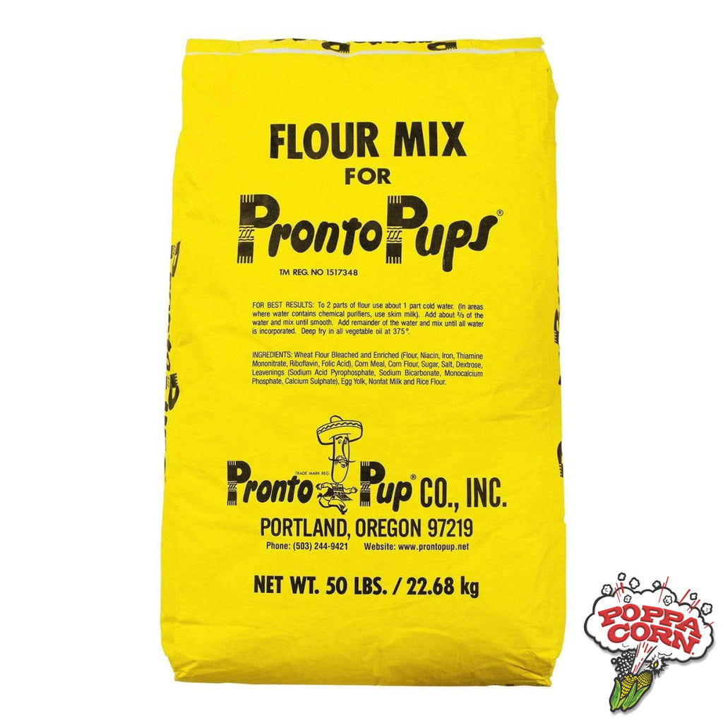 GM5117 - Pronto Pups Mix - Corn Dog Mix - 50LB Bag - Poppa Corn Corp