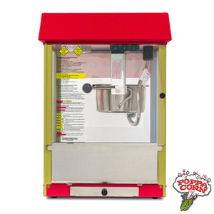 Red Fun Pop 4-oz. Popcorn Machine - GM2404 - Poppa Corn Corp