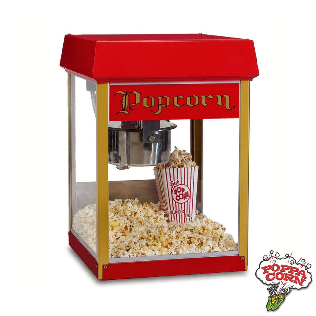 Red Fun Pop 4-oz. Popcorn Machine - GM2404 - Poppa Corn Corp