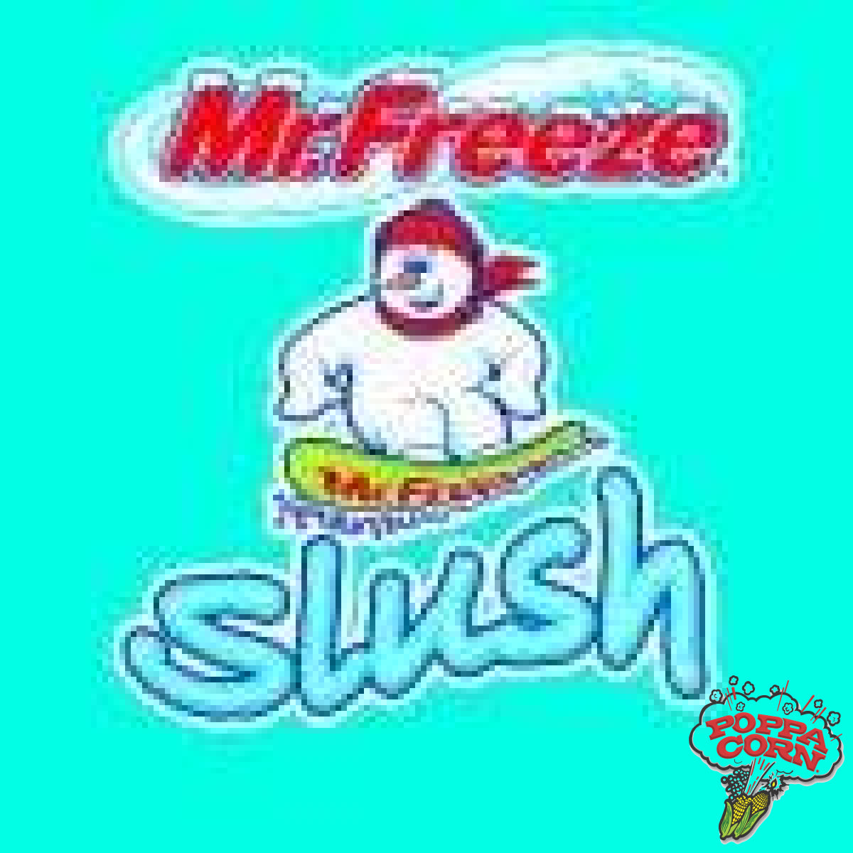 SLU006 - Neutral Base - Mr. Freeze Slush Pouches - Yields 96 Litres! - Poppa Corn Corp