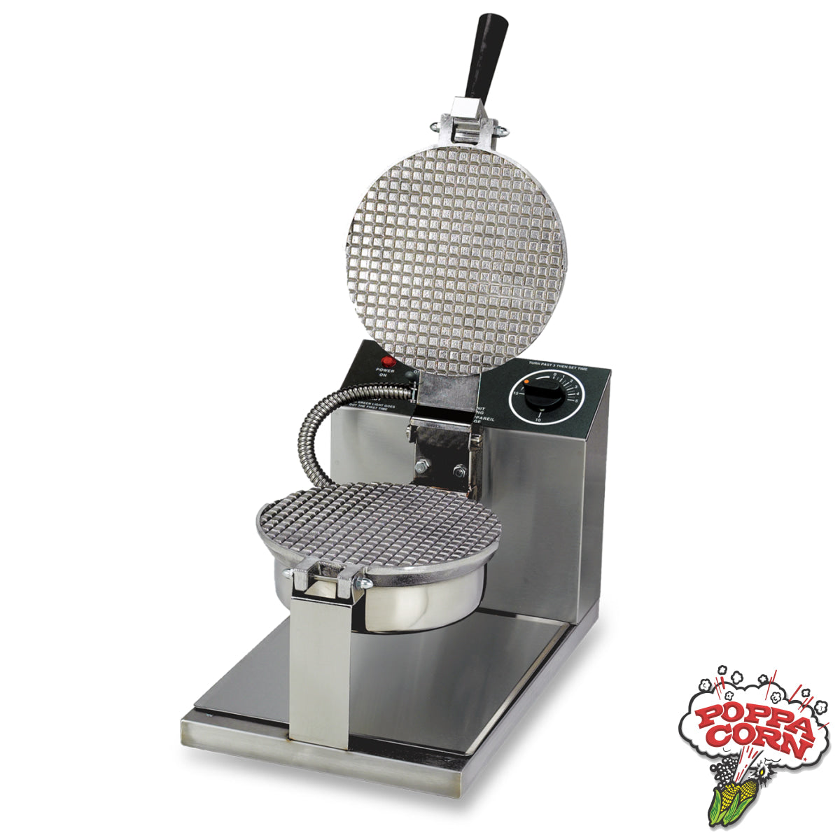 Standard Giant Waffle Cone Baker - GM5020U Demo - Poppa Corn Corp