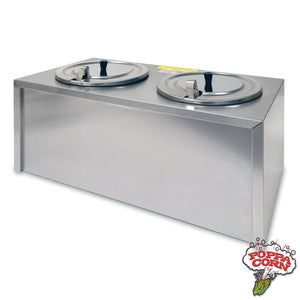 Twin Nacho Cheese Warmer - GM4211 - Poppa Corn Corp