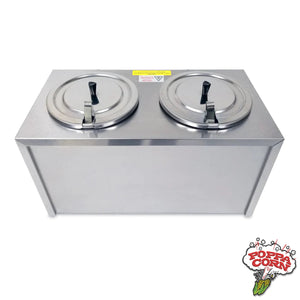 Twin Nacho Cheese Warmer - GM4211 - Poppa Corn Corp