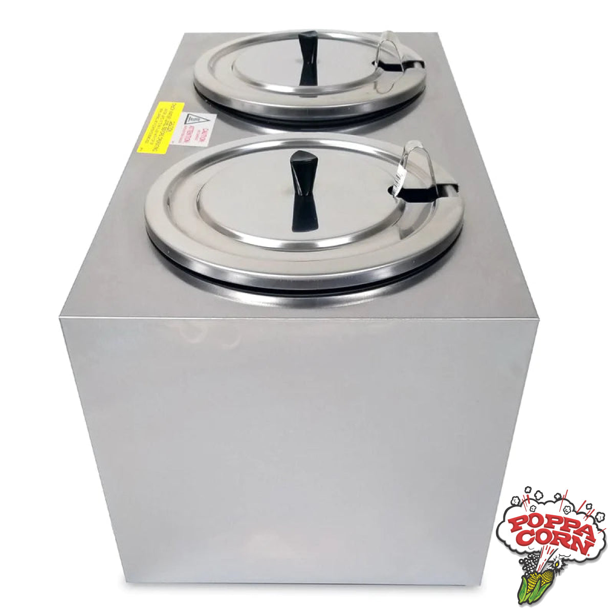 Twin Nacho Cheese Warmer - GM4211 - Poppa Corn Corp